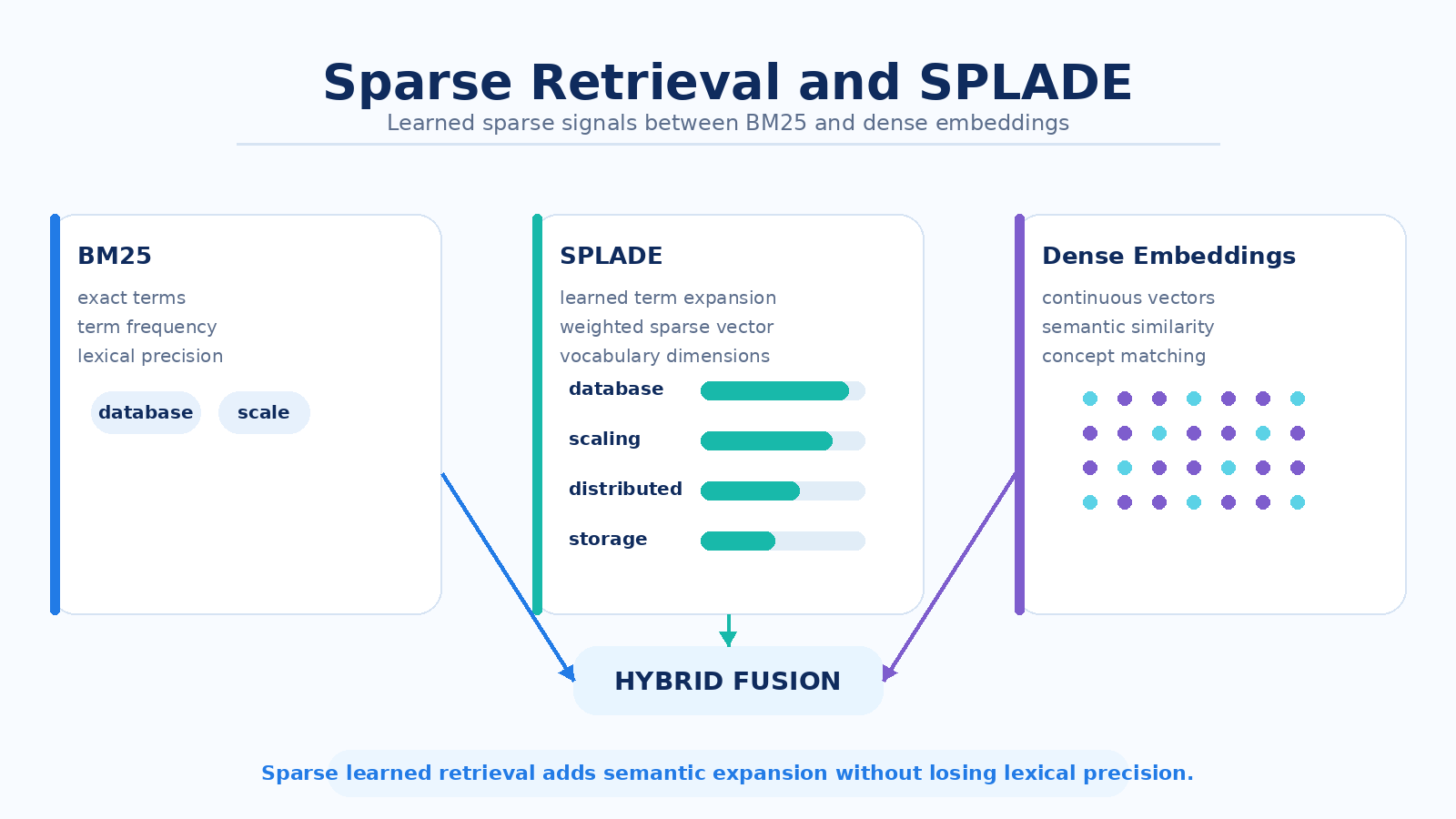 Sparse Retrieval و SPLADE چیست؟